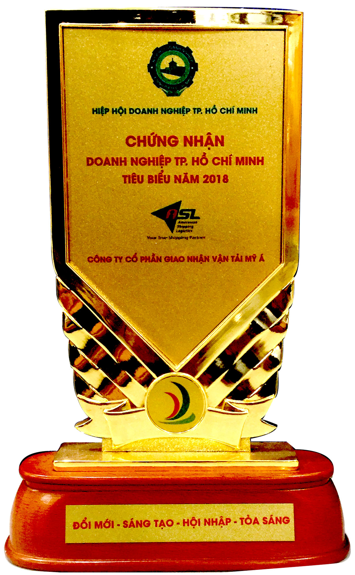 Chứng nhận doanh nghiệp tiêu biêu năm 2018